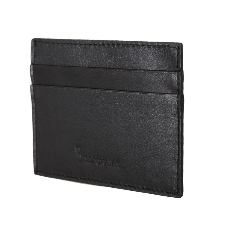 Exquisite Black Leather Men’s Wallet