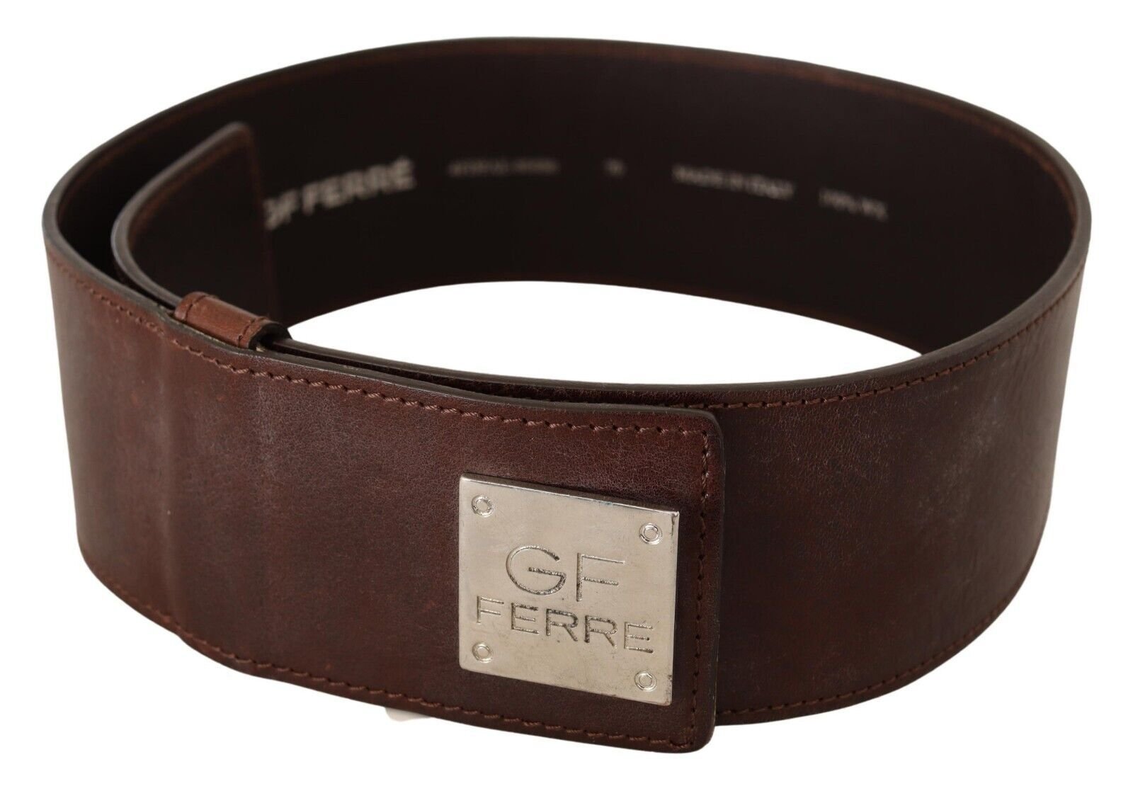 Elegant Genuine Leather Fashion Belt – Chic Brown