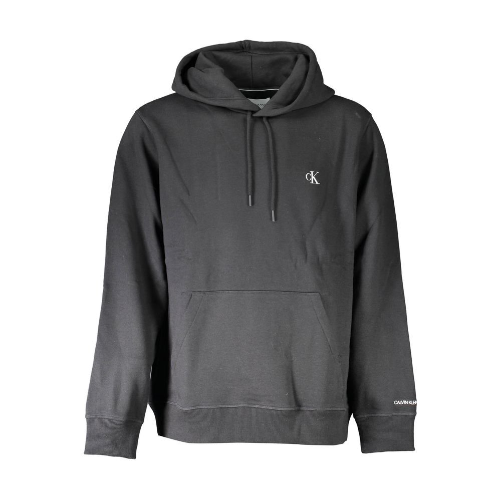 Sleek Hooded Sweatshirt with Central Pocket