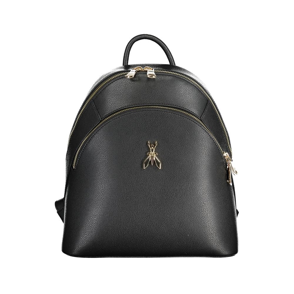 Black Leather Backpack